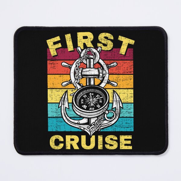 Item preview, First Cruise Ever First-Timer Sailing Gift designed and sold by retrodesigner14.