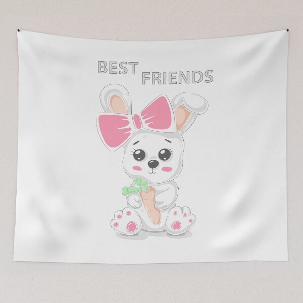 Item preview, Supercute Best Friends Easter Bunny designed and sold by aventi24.