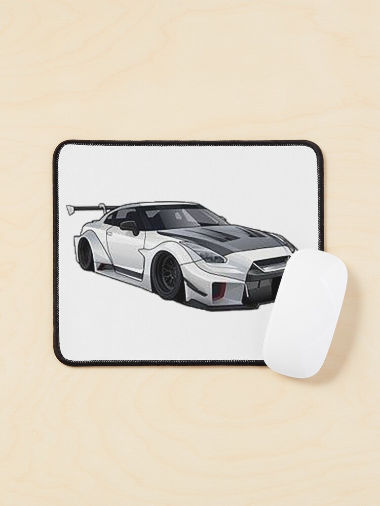 Thumbnail 1 of 5, Mouse Pad, Nissan GT-R R-35 designed and sold by Teesigned.