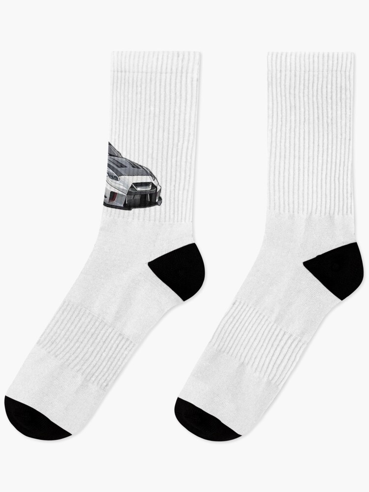 Thumbnail 1 of 5, Socks, Nissan GT-R R-35 designed and sold by Teesigned.