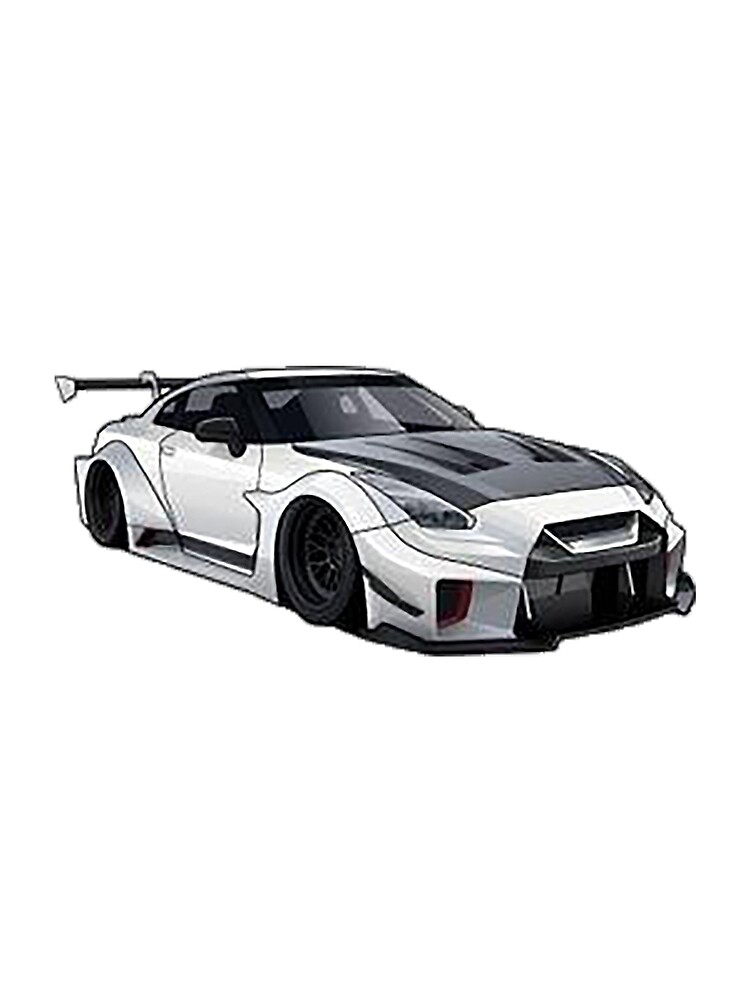 Thumbnail 3 of 3, Scarf, Nissan GT-R R-35 designed and sold by Teesigned.