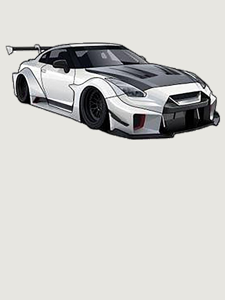 Thumbnail 6 von 6, Premium Oversized Pullover, Nissan GT-R R-35 designt und verkauft von Teesigned.