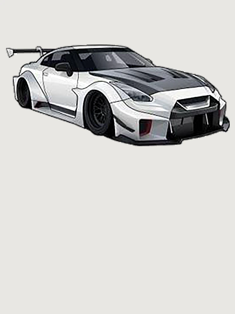 Thumbnail 6 von 6, Premium Oversized Pullover, Nissan GT-R R-35 designt und verkauft von Teesigned.