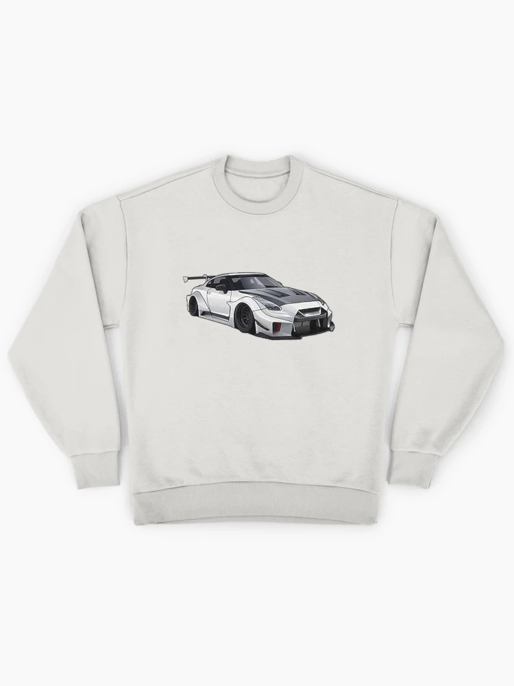 Thumbnail 1 von 6, Premium Oversized Pullover, Nissan GT-R R-35 designt und verkauft von Teesigned.