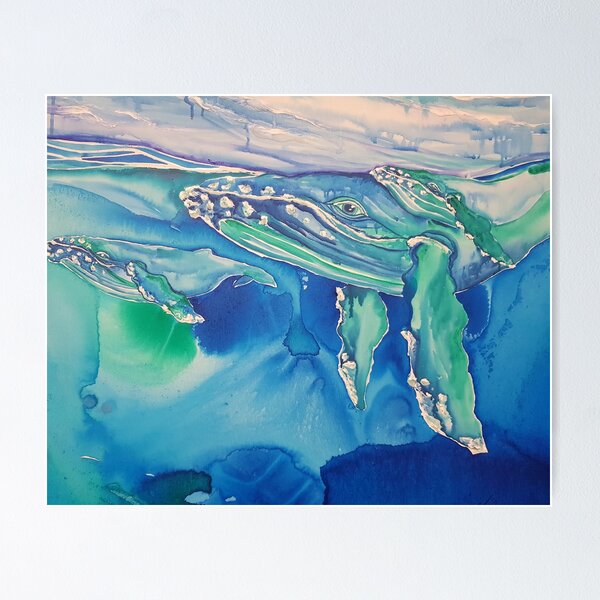 Item preview, Calm Below The Surface designed and sold by Saltyartmia.