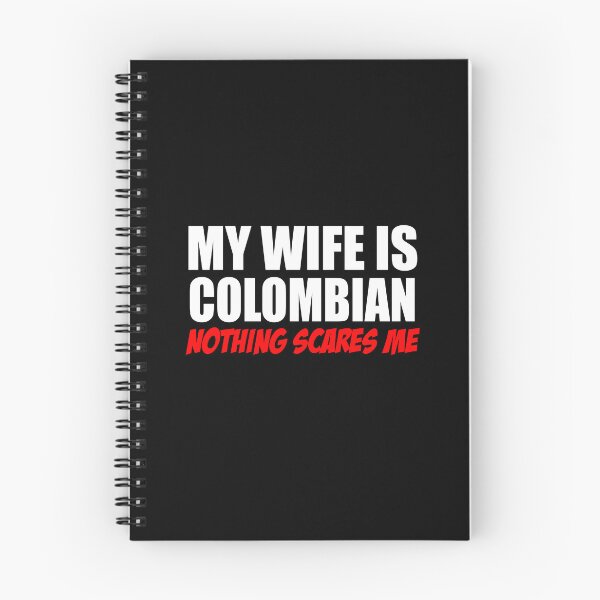 Item preview, Wife Is Colombian Nothing Scares Me designed and sold by jaycartoonist.