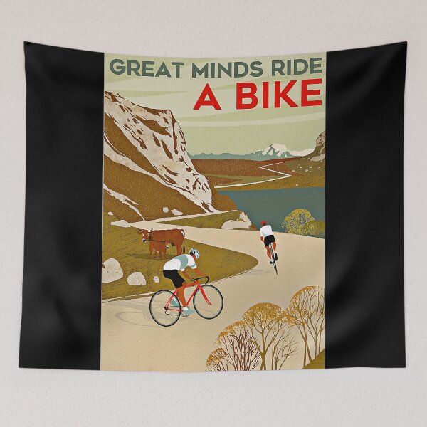 Item preview, great minds ride a bike cycling designed and sold by sovIlarion96.