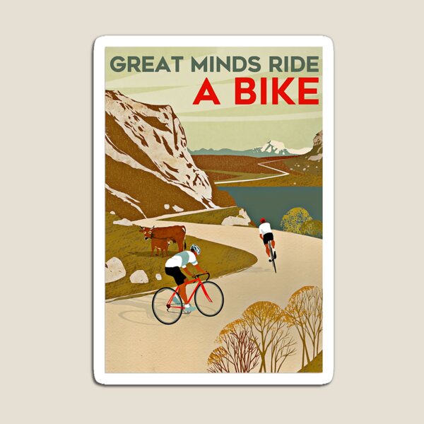 Item preview, great minds ride a bike cycling designed and sold by sovIlarion96.