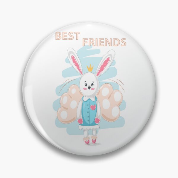Item preview, Supercute Best Friends Rabbit designed and sold by aventi24.