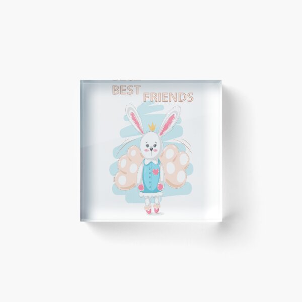 Item preview, Supercute Best Friends Rabbit designed and sold by aventi24.