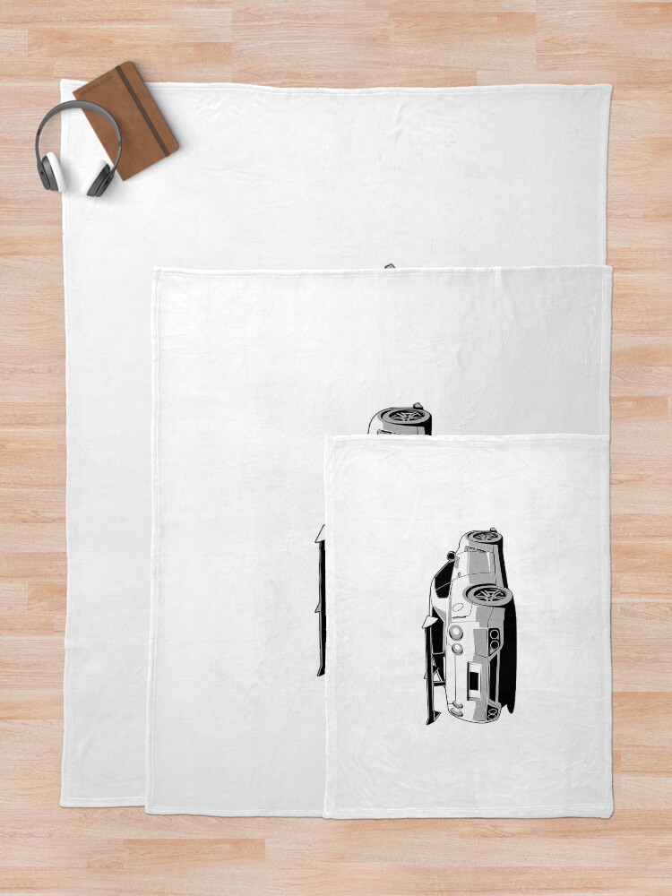 Thumbnail 5 of 6, Throw Blanket, Nissan GT-R R-35 designed and sold by Teesigned.