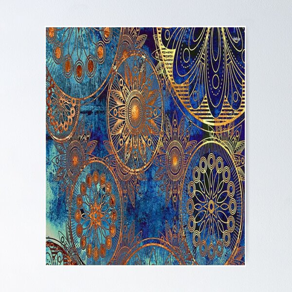 Item preview, Boho Aesthetic: bohemian pattern illustration premium design  designed and sold by truemoneyman.