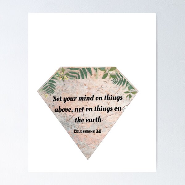 Item preview, Pon tu mente en las cosas de arriba designed and sold by BibleTea.