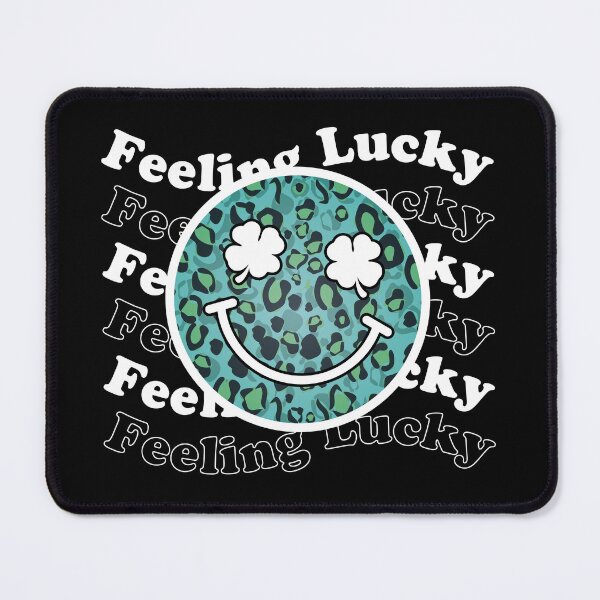 Item preview, Feeling Lucky St Patricks Day Smiley Face Clover Eyes Trendy designed and sold by Tattoohouse.