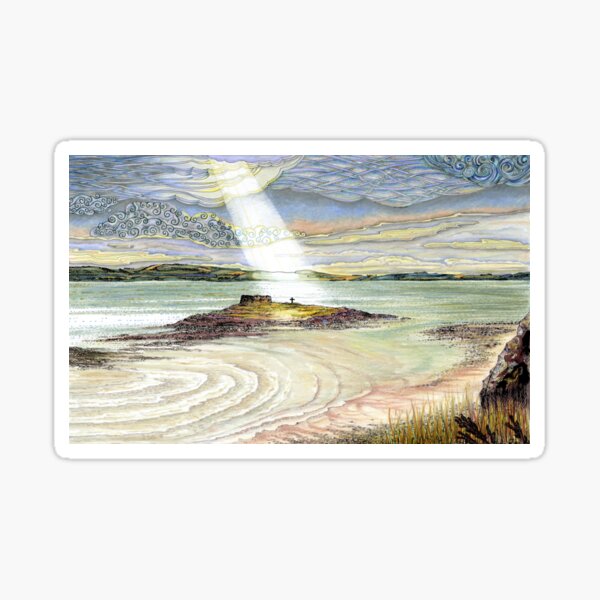 St. Cuthbert's Island, Holy Island Sticker
