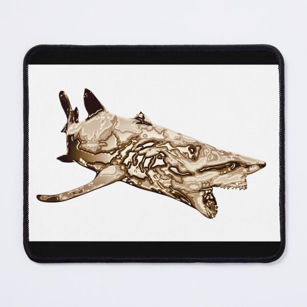 Item preview, Golden Shark designed and sold by Kyra C. Kalageorgi.
