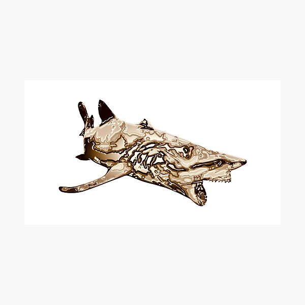Item preview, tiburon dorado designed and sold by Kyra C. Kalageorgi.