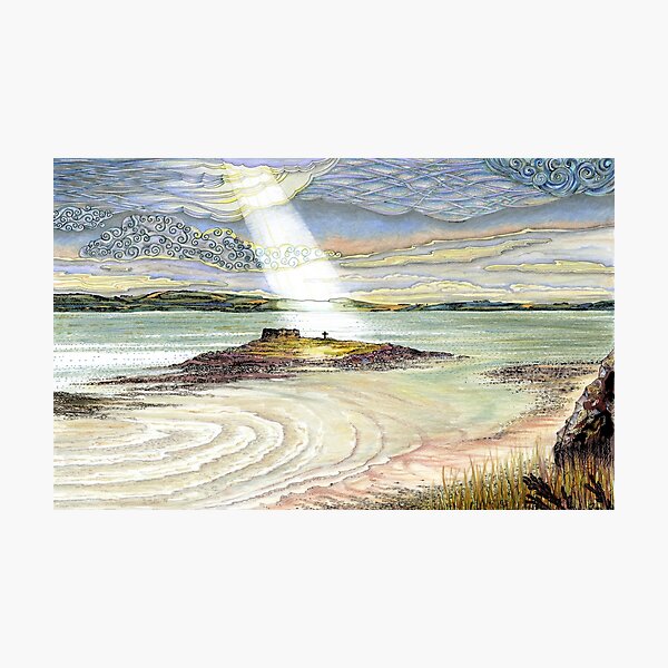 Item preview, St. Cuthbert's Island, Holy Island designed and sold by Lindisfarne Scriptorium.