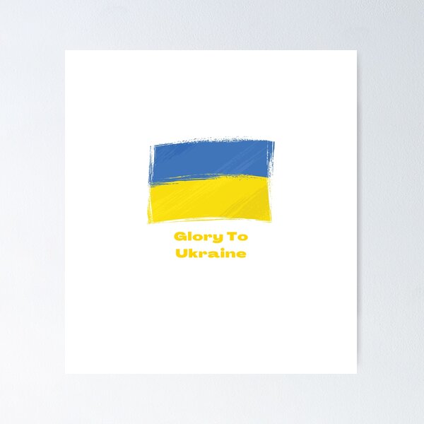 Item preview, Glory To Ukraine designed and sold by Kathleen M Bush.