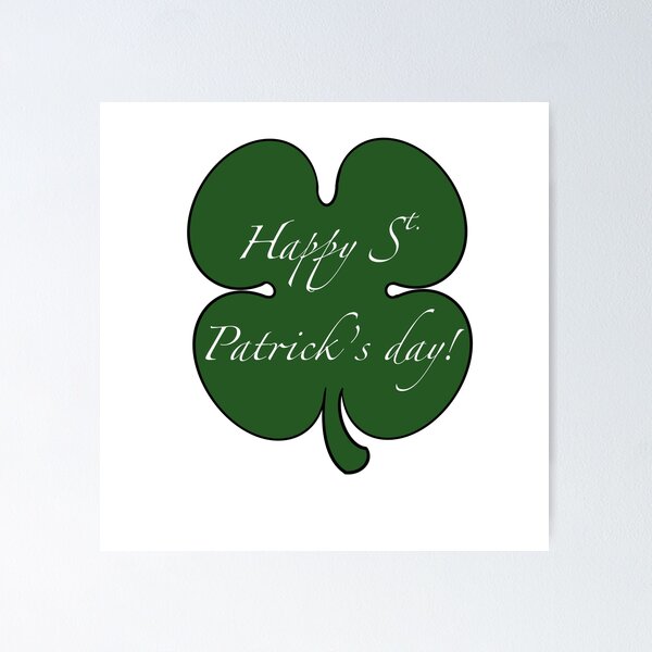 Item preview, Four leaf clover St Patricks designed and sold by KabronX.