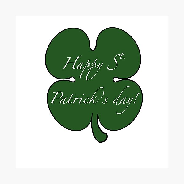 Item preview, Four leaf clover St Patricks designed and sold by KabronX.