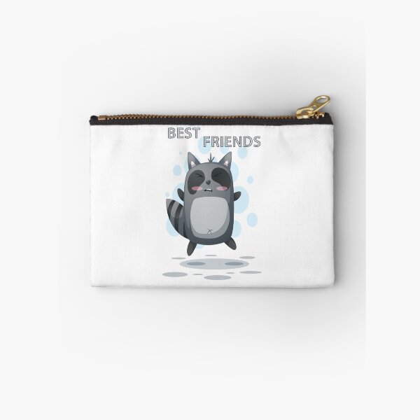 Item preview, Supercute Best Friends Raccoon Cartoon designed and sold by aventi24.
