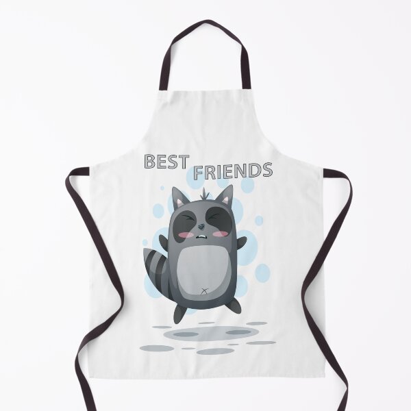 Item preview, Supercute Best Friends Raccoon Cartoon designed and sold by aventi24.