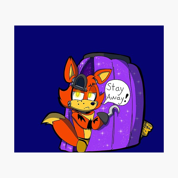 Item preview, Foxy Stay Away designed and sold by T-Draguuno.