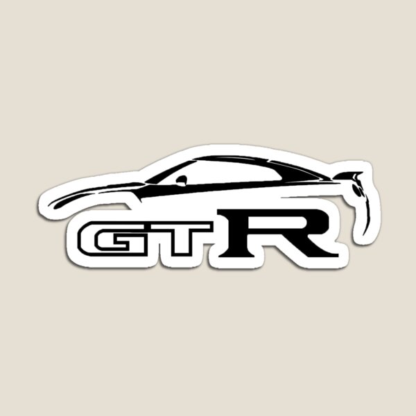 Artikelvorschau, Nissan GT-R-Logo transparent entworfen und verkauft von Teesigned.