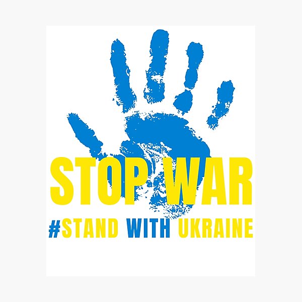 Item preview, STOP WAR STAND WITH UKRAINE designed and sold by Gift Windo.