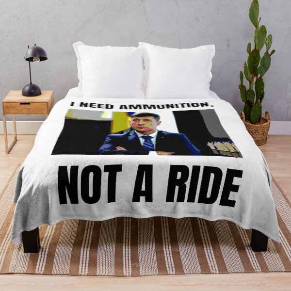 Item preview, I NEED AMMUNITION, NOT A RIDE - Zelensky designed and sold by cool-things-br.