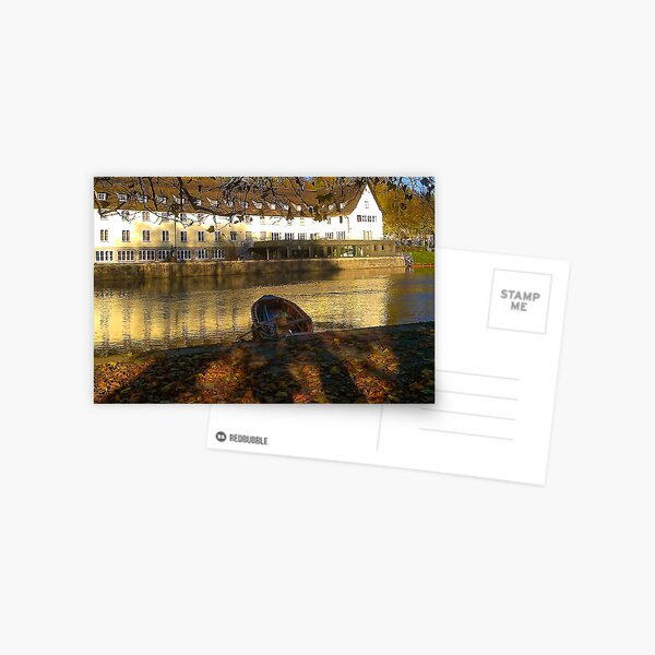 Stockerkahn in Autumn Postcard