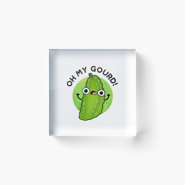 Item preview, Oh My Gourd Funny Veggie Puns  designed and sold by punnybone.