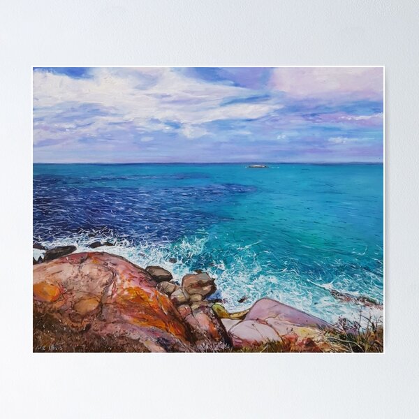 Artikelvorschau, Blick von Granite Island entworfen und verkauft von ChristineDavisArt.