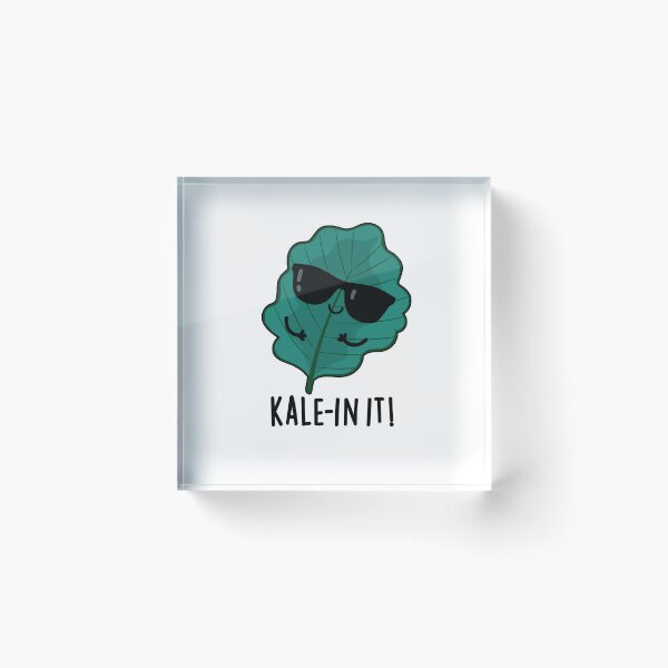 Item preview, Kale-in It Funny Kale Puns  designed and sold by punnybone.