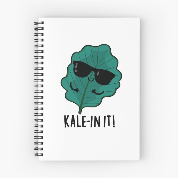 Item preview, Kale-in It Funny Kale Puns  designed and sold by punnybone.