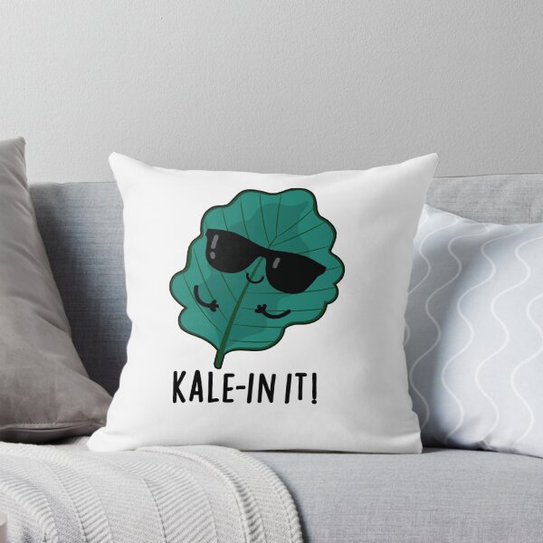 Item preview, Kale-in It Funny Kale Puns  designed and sold by punnybone.
