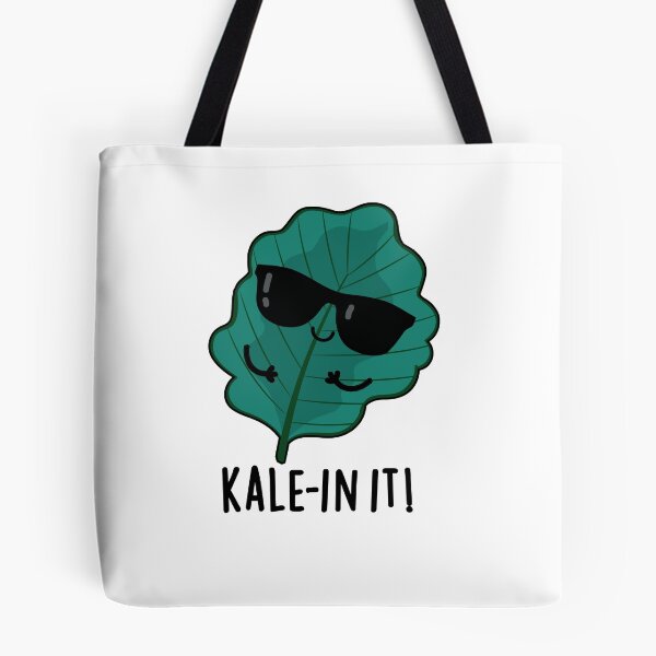 Item preview, Kale-in It Funny Kale Puns  designed and sold by punnybone.