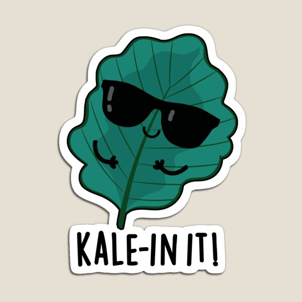 Item preview, Kale-in It Funny Kale Puns  designed and sold by punnybone.