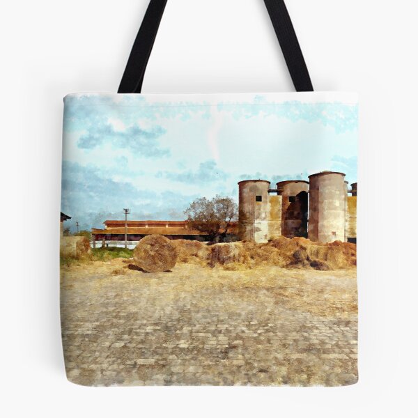 Item preview, Silos and hay bales designed and sold by Giuseppe Cocco.