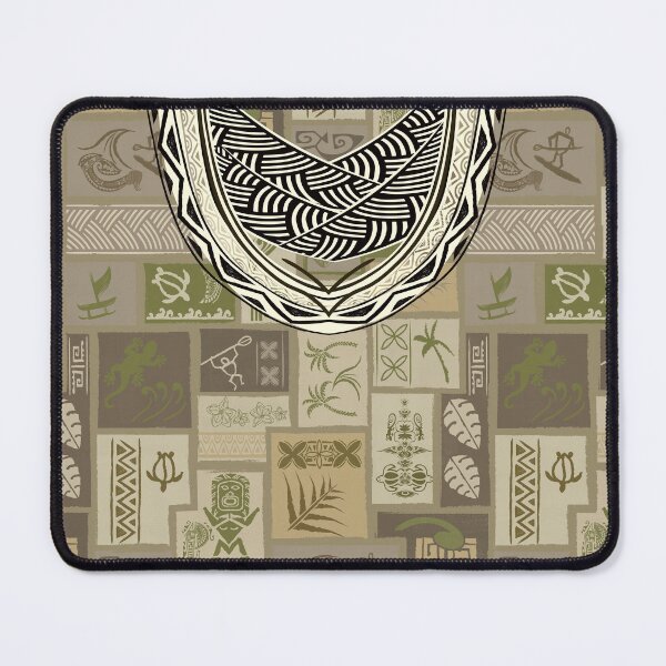 Item preview, Vintage Samoan Tribal Tapa Artboard 0087 designed and sold by sunnthreads.
