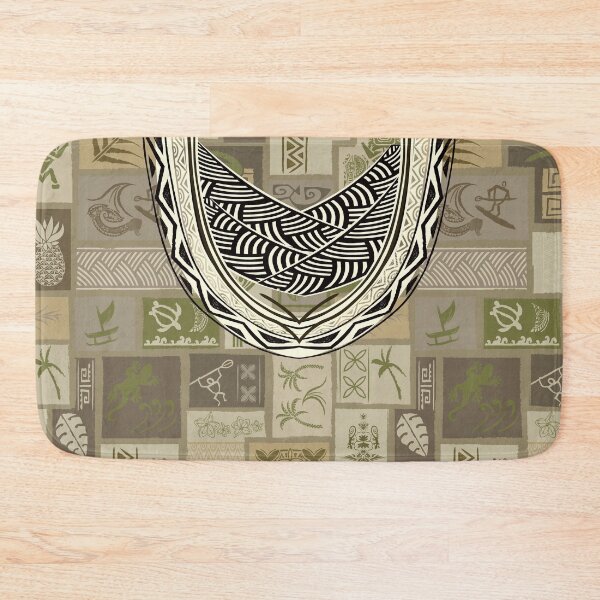 Item preview, Vintage Samoan Tribal Tapa Artboard 0087 designed and sold by sunnthreads.