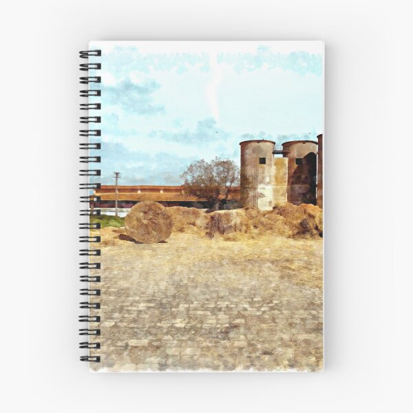Item preview, Silos and hay bales designed and sold by Giuseppe Cocco.