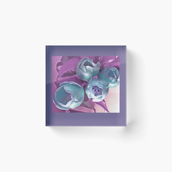 Item preview, Tulip Ice-blue bouquet by Iritof designed and sold by iritof.