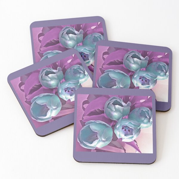 Item preview, Tulip Ice-blue bouquet by Iritof designed and sold by iritof.