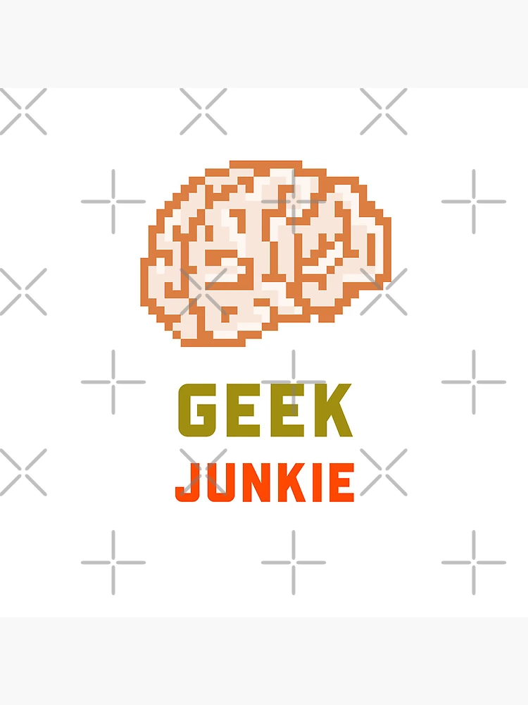 Thumbnail 4 of 4, Clock, Computer Geek Junkie designed and sold by ComputerGeeksTs.