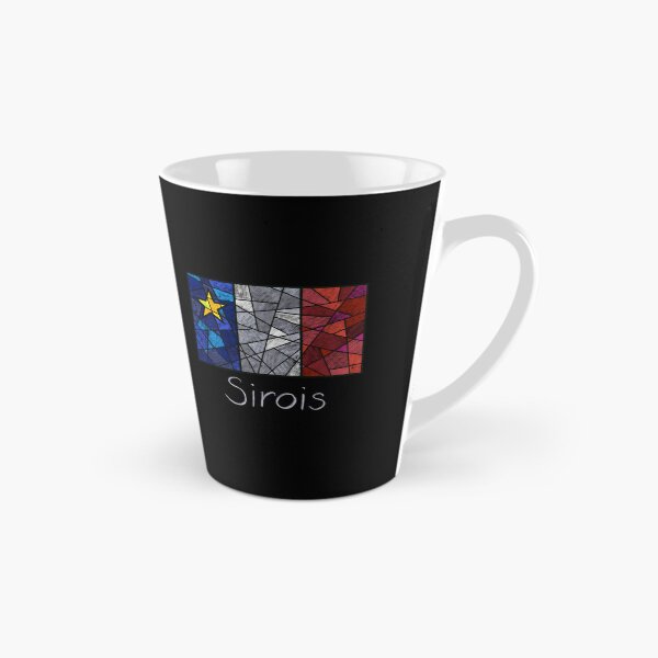 Artikelvorschau, Akadische Flagge, Pastellmosaik, Sirois-Buntglas entworfen und verkauft von ColoursOfFrance.