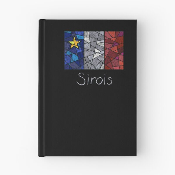 Artikelvorschau, Akadische Flagge, Pastellmosaik, Sirois-Buntglas entworfen und verkauft von ColoursOfFrance.