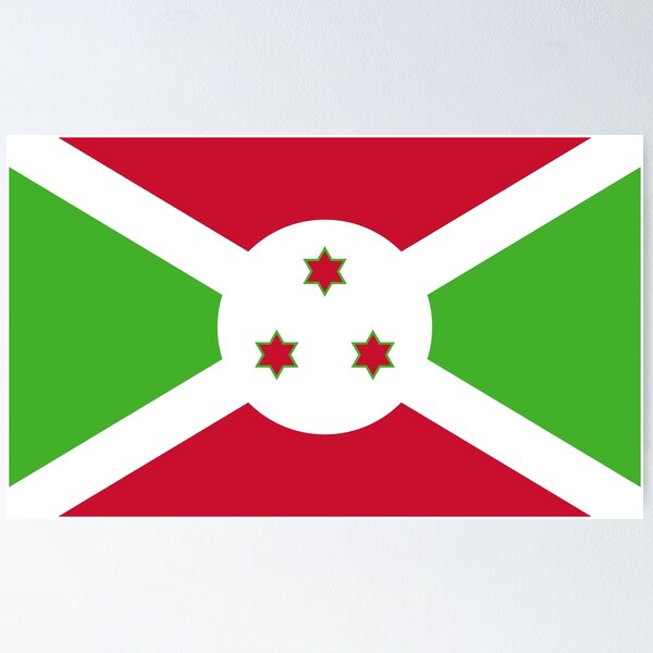 Item preview, Burundi - Flag designed and sold by PatsIsland.