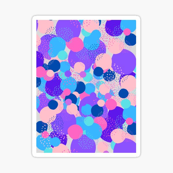 Item preview, Multicolor Party Confetti Dots designed and sold by Deardelores.
